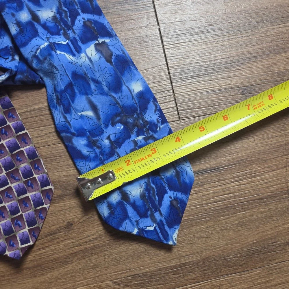 Lot of 3 Jerry Garcia Grateful Dead Silk Tie Irish Tree Big Bird Banyan Trees